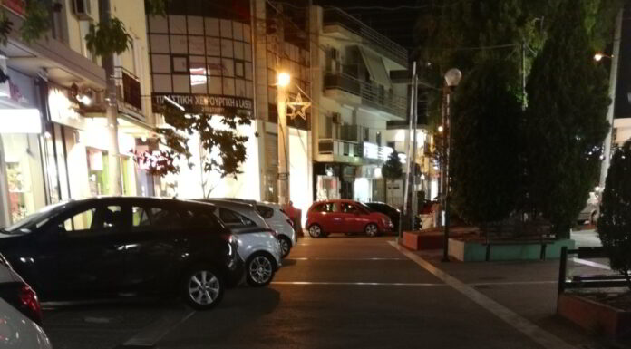 Χειρόφρενο στον…πεζόδρομο