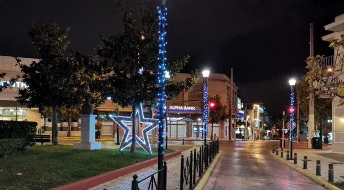 Σάββατο βράδυ και το Περιστέρι έρημη πόλη