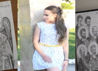 Μαριέλα Αλεποπούλου Μεντίζη: Με το μολύβι της ζωγραφίζει…Αγγέλους