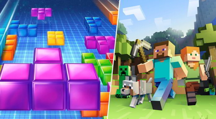 Το Minecraft «γκρέμισε» το Tetris