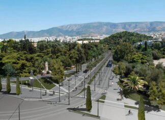 «Πρασινίζουν» οι οδοί Τόσιτσα και Ζωσιμάδων-Αναπλάθεται η Βασιλίσσης Όλγας