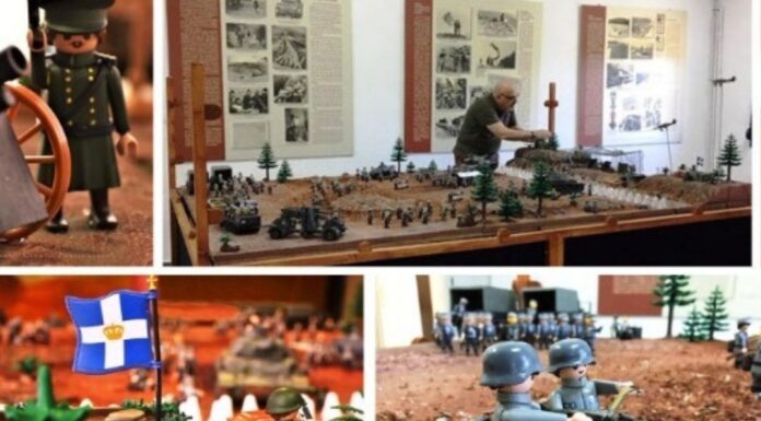 Τα playmobil υπερασπίζουν τα οχυρά Ρούπελ