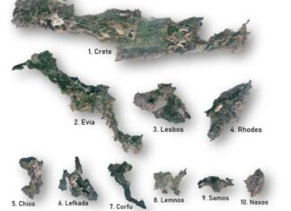 Τα 10 μεγαλύτερα νησιά της Ελλάδας