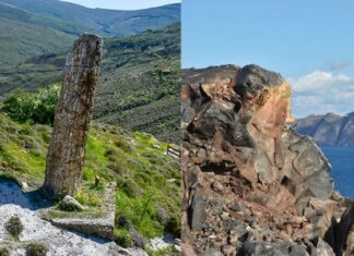Απολιθωμένο δάσος Λέσβου – Ηφαιστειακή καλδέρα Σαντορίνης, στα 100 μνημεία παγκόσμιας Γεωλογικής Κληρονομιάς