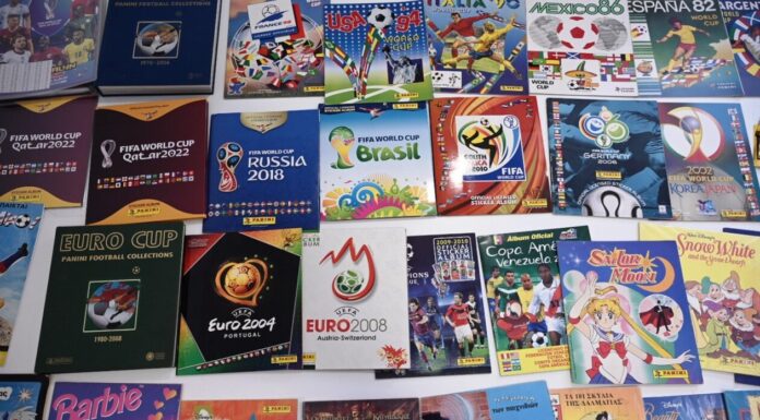 Ράλλης Μπούρης: Ο Έλληνας που μαζεύει αυτοκόλλητα Panini από το 1978