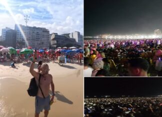 Ο Έλληνας Φιλέας Φογκ από τη Μήλο έκανε πρωτοχρονιά στην Κοπακαμπάνα