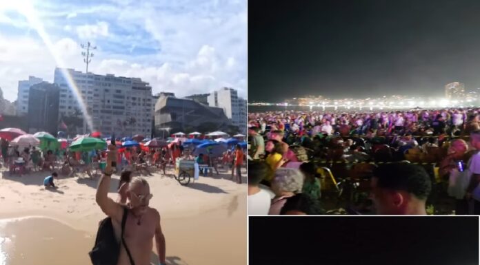 Ο Έλληνας Φιλέας Φογκ από τη Μήλο έκανε πρωτοχρονιά στην Κοπακαμπάνα