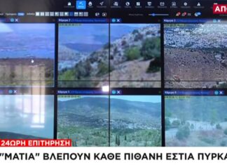 Οι κάμερες ΑΙ που “περιπολούν” το όρος Αιγάλεω